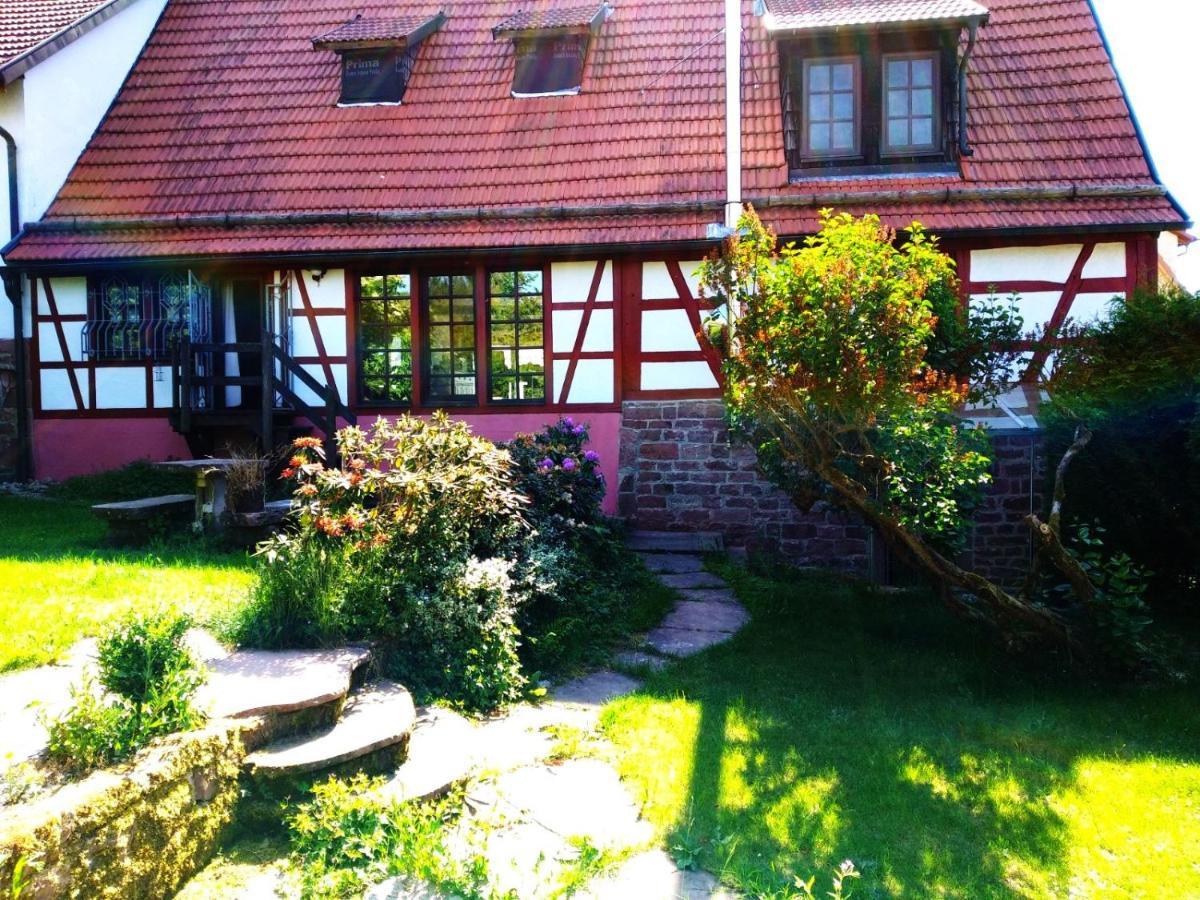 Ferienhaus Marre - Mit Grill, Feuerstelle Und Gartensauna Waldbrunn  Kültér fotó