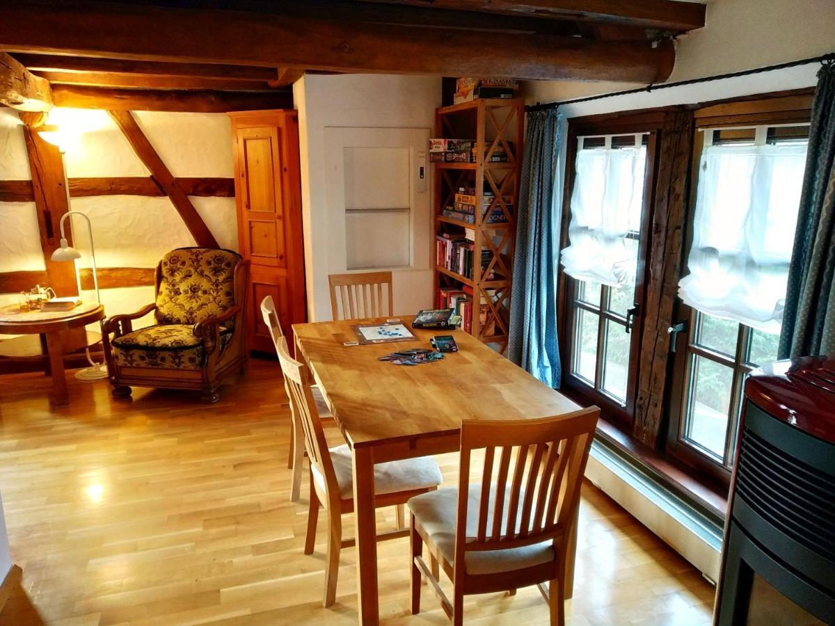 Ferienhaus Marre - Mit Grill, Feuerstelle Und Gartensauna Waldbrunn  Kültér fotó
