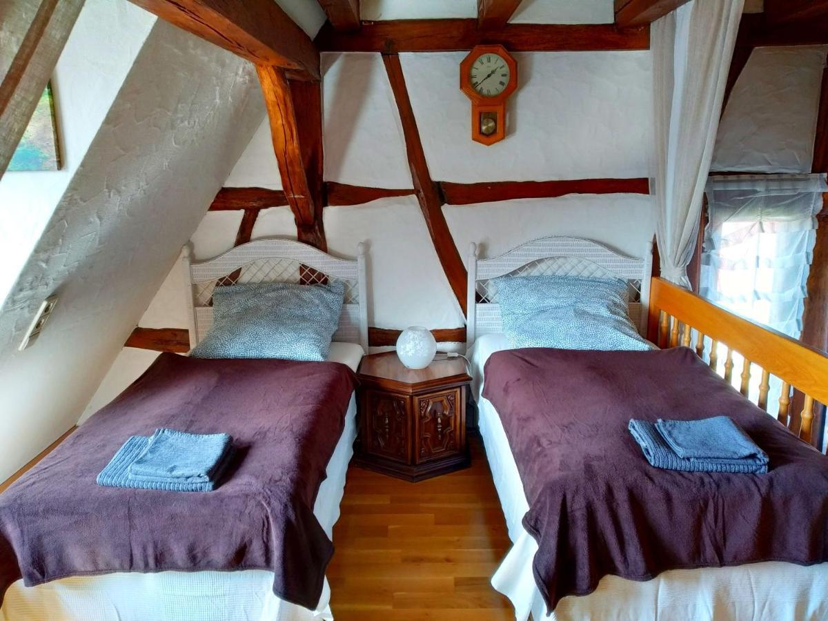Ferienhaus Marre - Mit Grill, Feuerstelle Und Gartensauna Waldbrunn  Kültér fotó